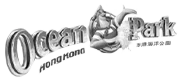 logo of oceanpark grey color